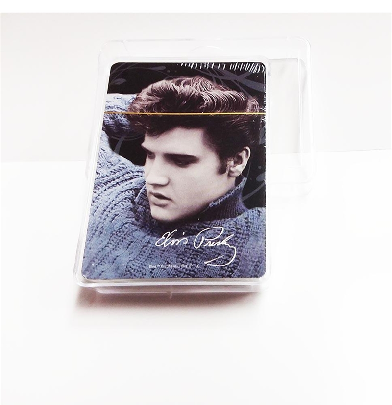 Elvis Playing Cards Blue Sweater/Product Detail/Card Games