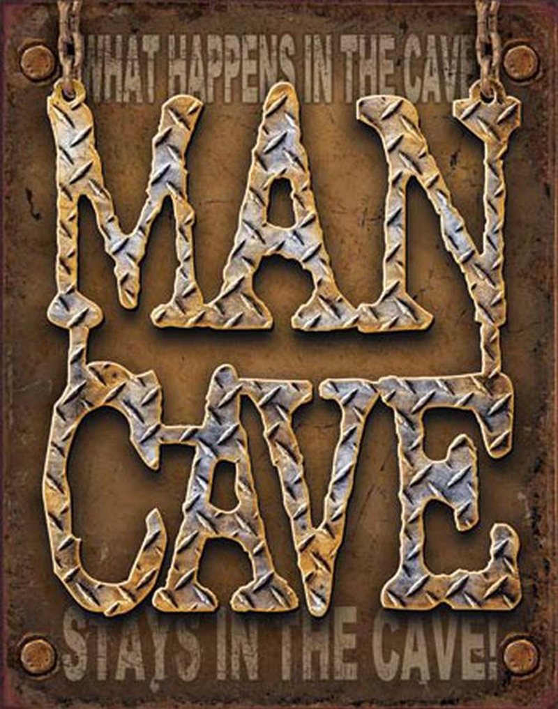 Man Cave Diamond Plate/Product Detail/Posters & Prints