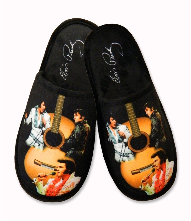 Elvis Slippers Guitar 3 Images/Product Detail/Footwear