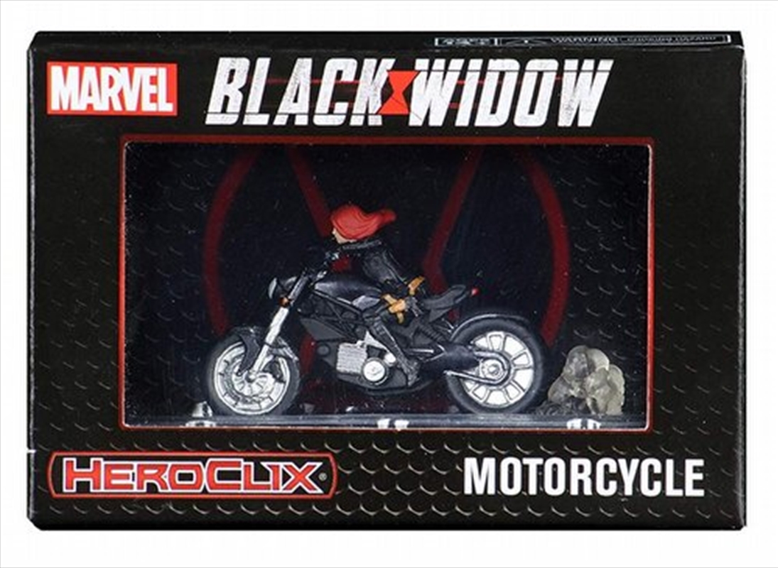 Heroclix - Black Widow Movie Black Widow w/Motorcycle/Product Detail/Table Top Games