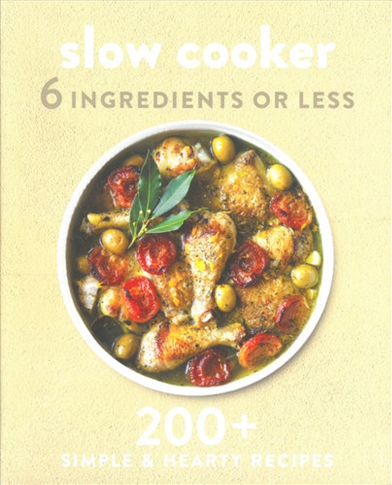 Slow Cooker 6 Ingredients or Less/Product Detail/Recipes, Food & Drink
