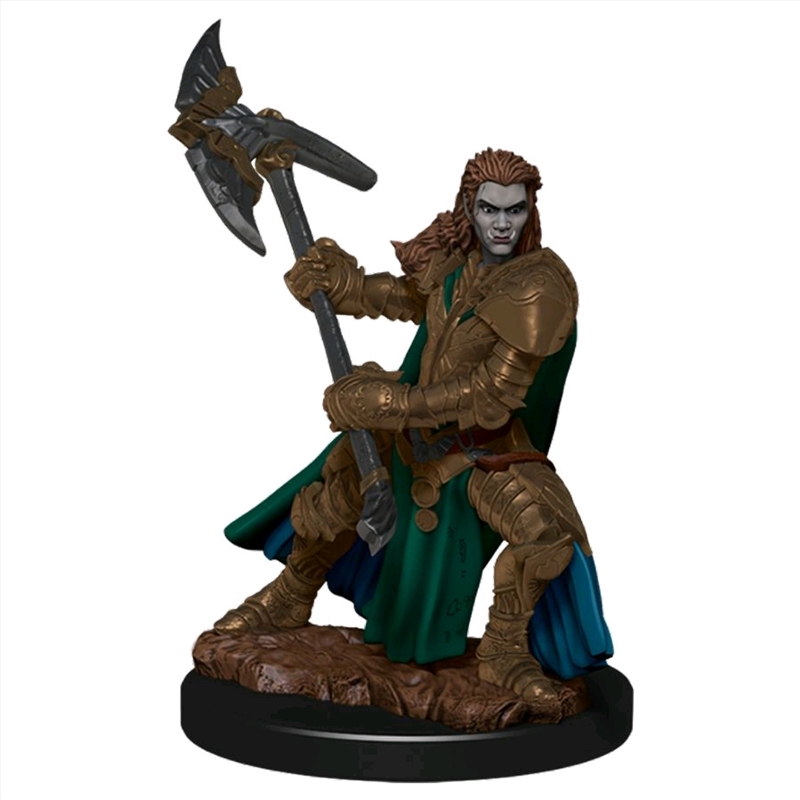 Dungeons & Dragons - Premium Half-Orc Fighter Female Miniature/Product Detail/RPG Games