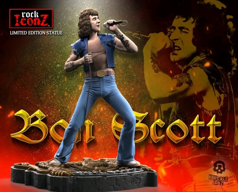 Bon Scott - Rock Iconz Statue/Product Detail/Statues