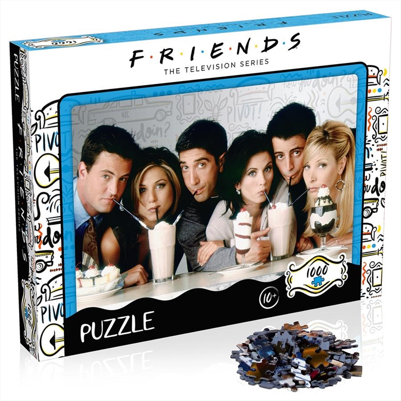 Friends Milkshake 1000 Piece Puzzle | Merchandise