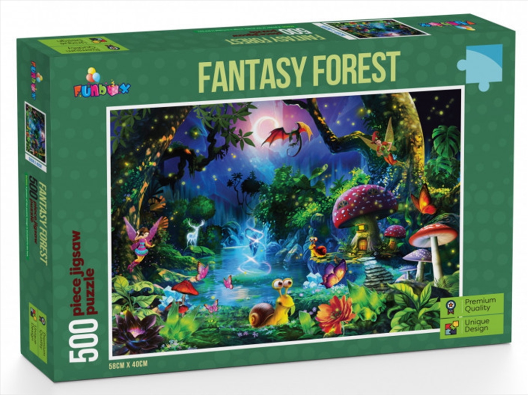 Fantasy Forest Puzzle 500 Pieces/Product Detail/Nature and Animals