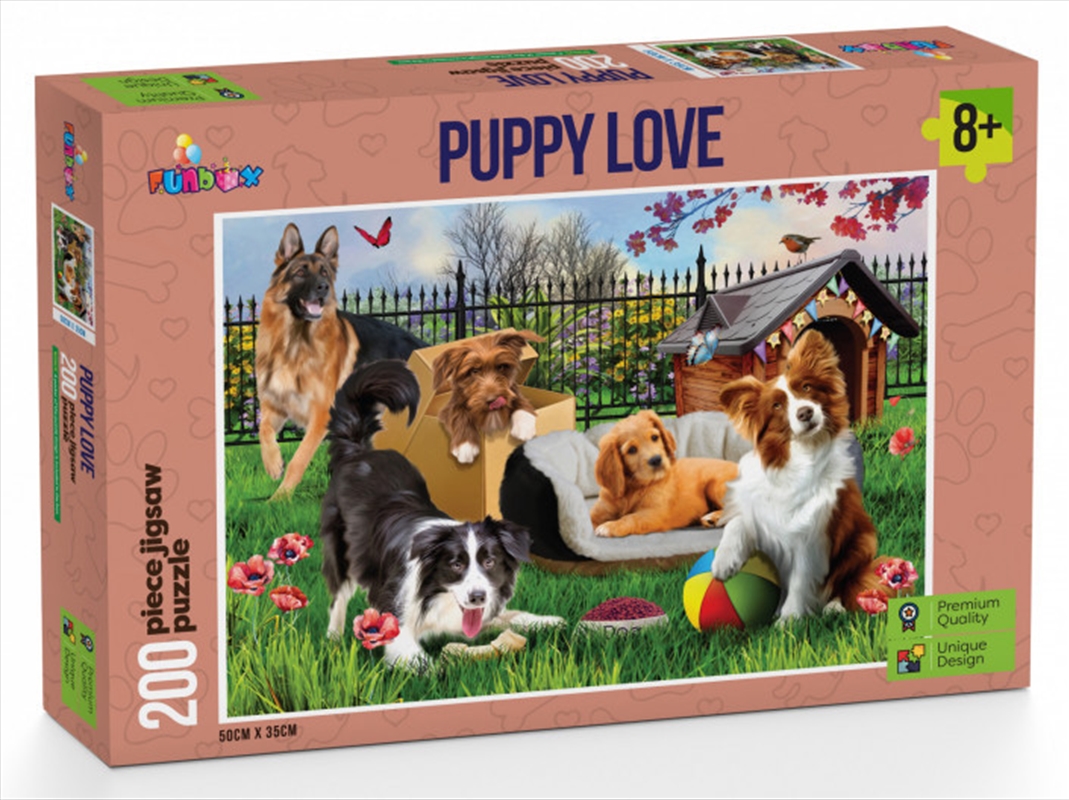 Puppy Love Puzzle 200 Pieces/Product Detail/Nature and Animals
