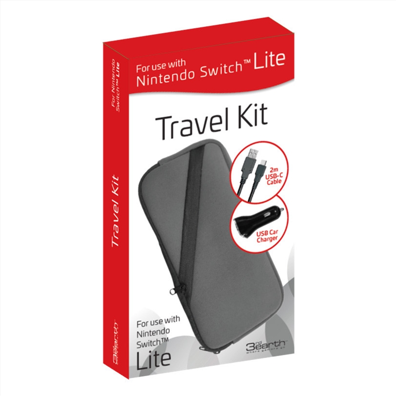 Switch Lite Travel Kit Grey/Product Detail/Consoles & Accessories