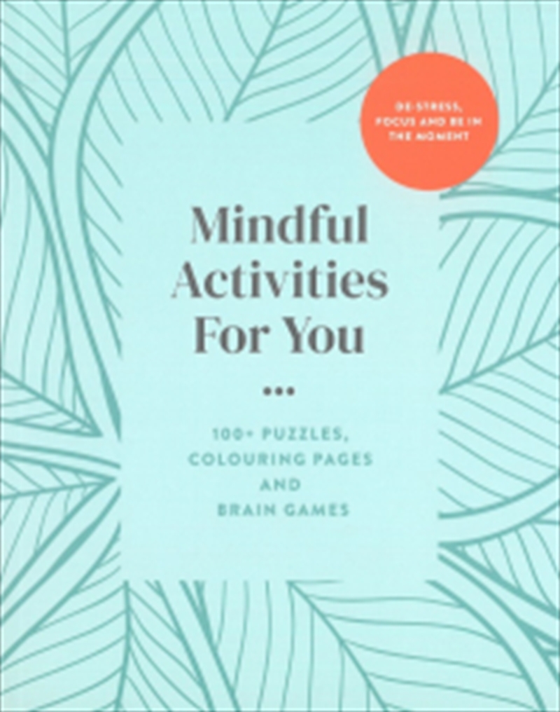 Mindful Activities For You | Paperback Book