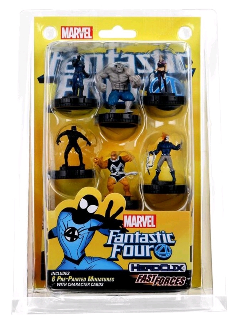 Heroclix - Fantastic Four Fast Forces 6 pack/Product Detail/Table Top Games