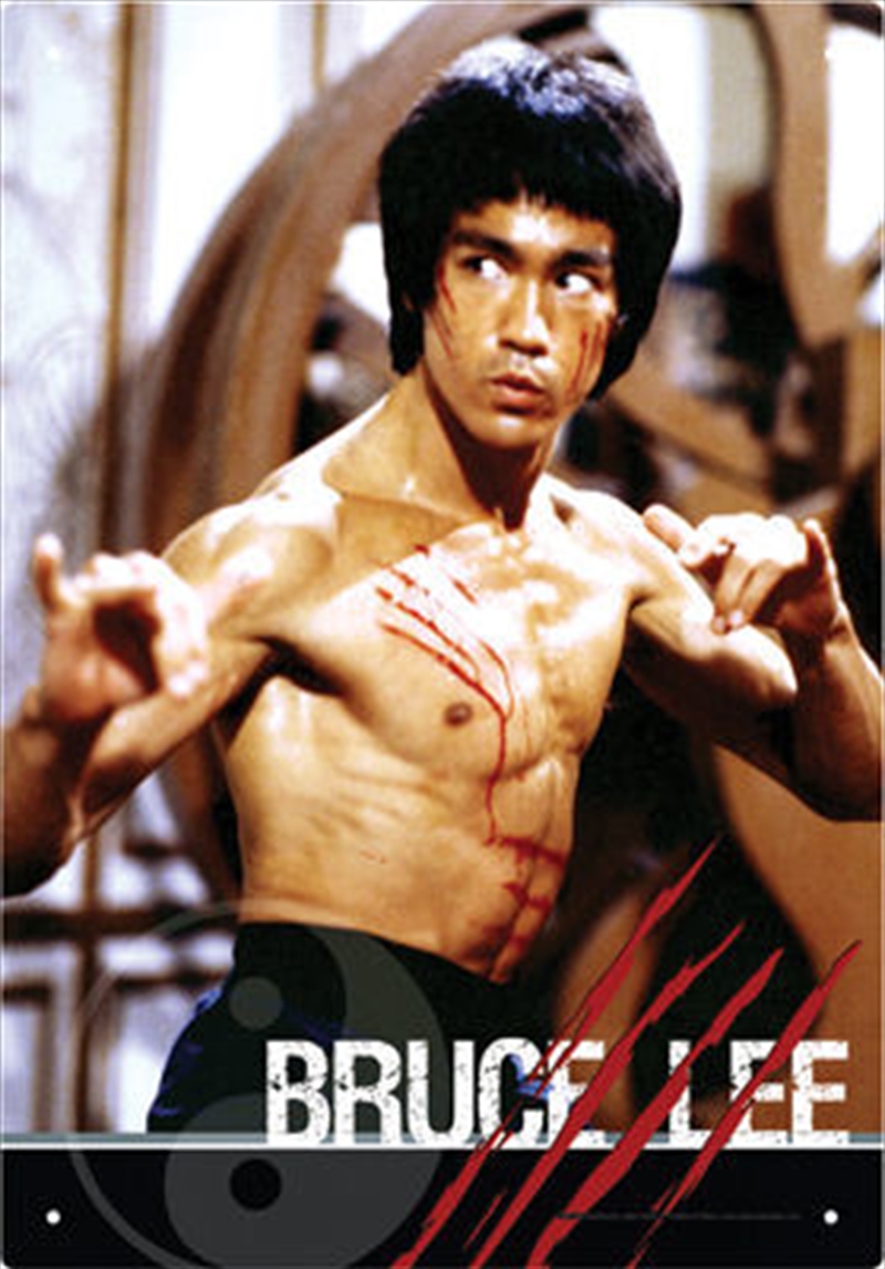 Bruce Lee Tin Sign | Merchandise