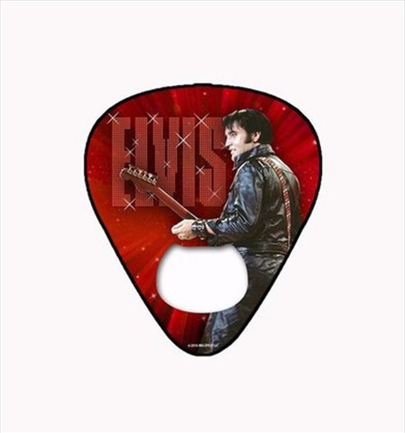 Elvis Bottle Opener Guitarpick/Product Detail/Coolers & Accessories