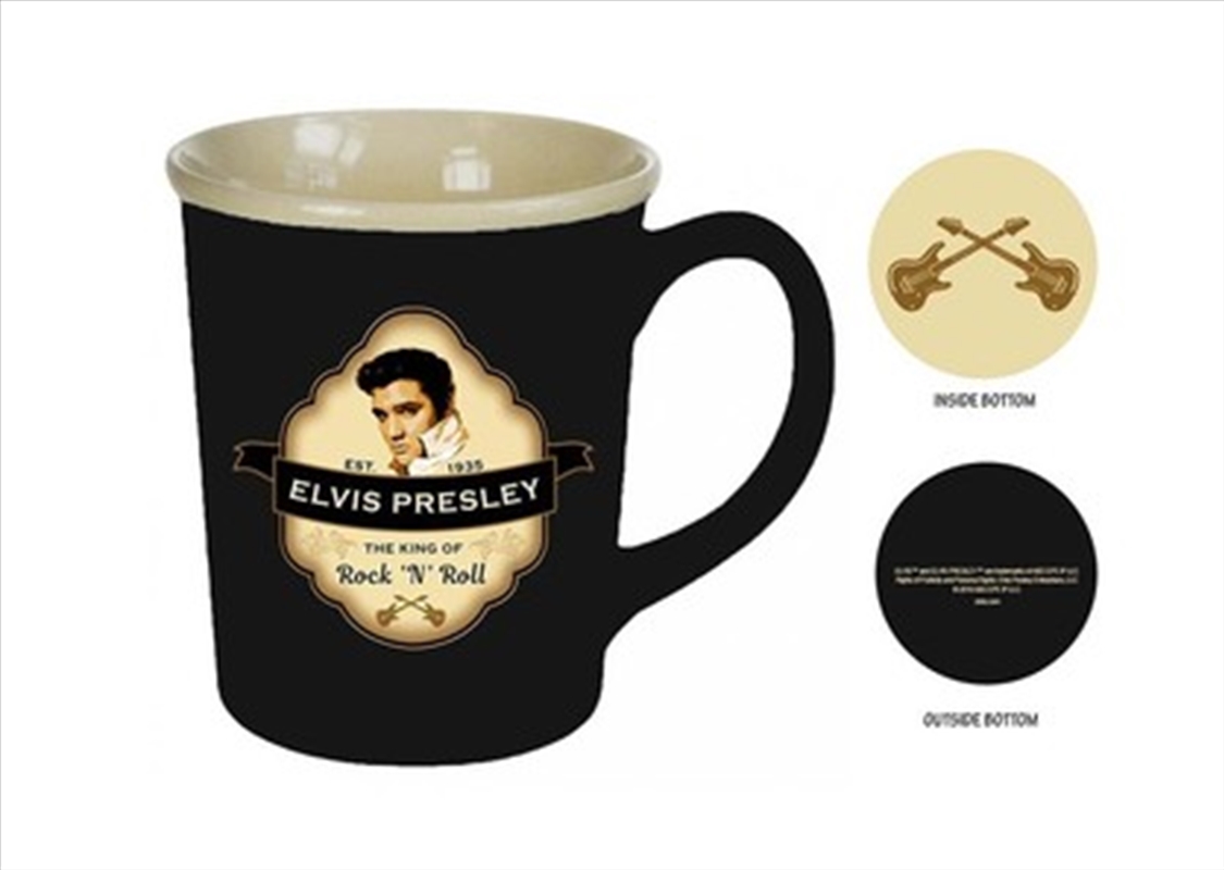 Elvis Mug Shield Embossed/Product Detail/Mugs