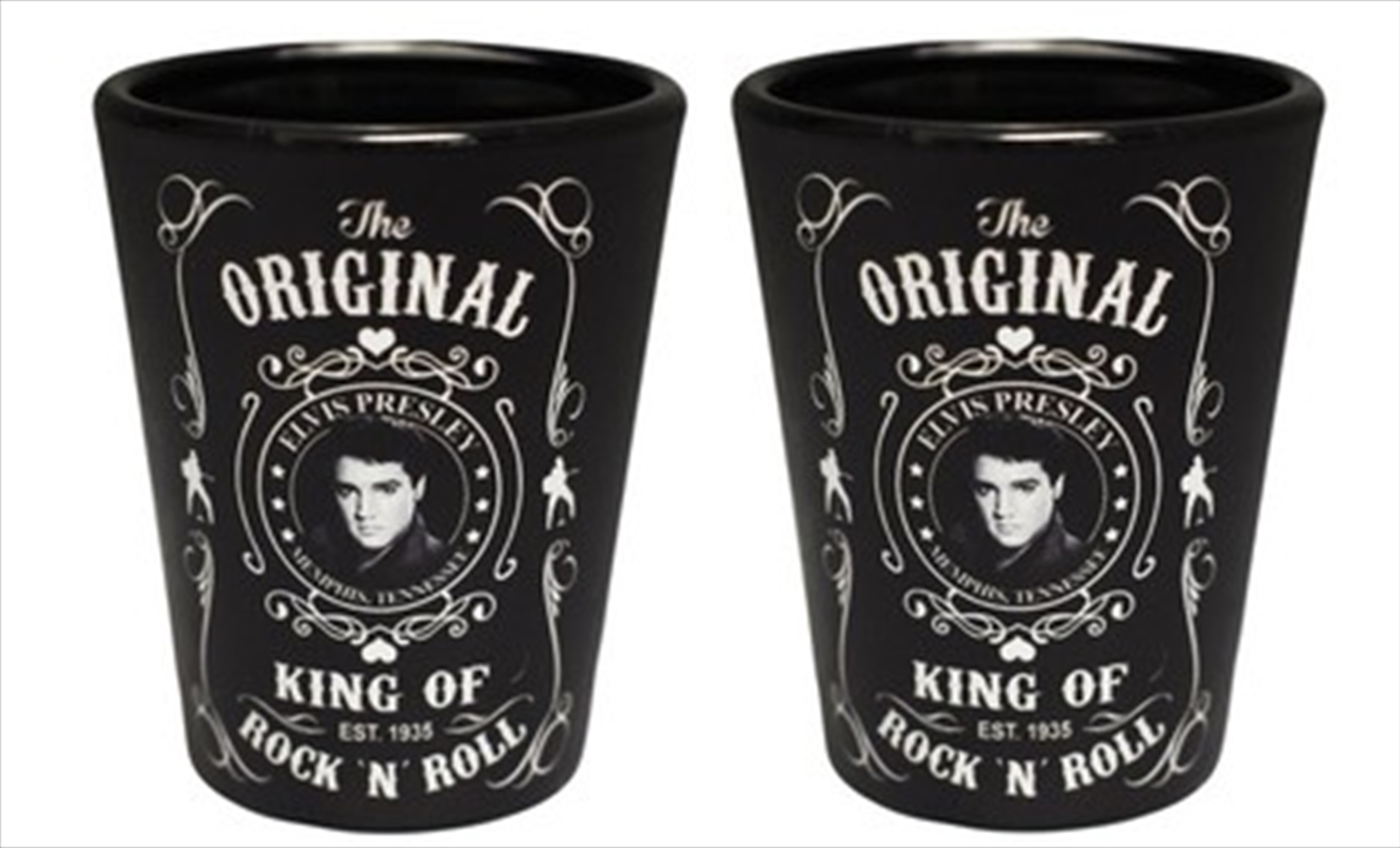 Elvis Shot Glass/Product Detail/Flasks & Shot Glasses