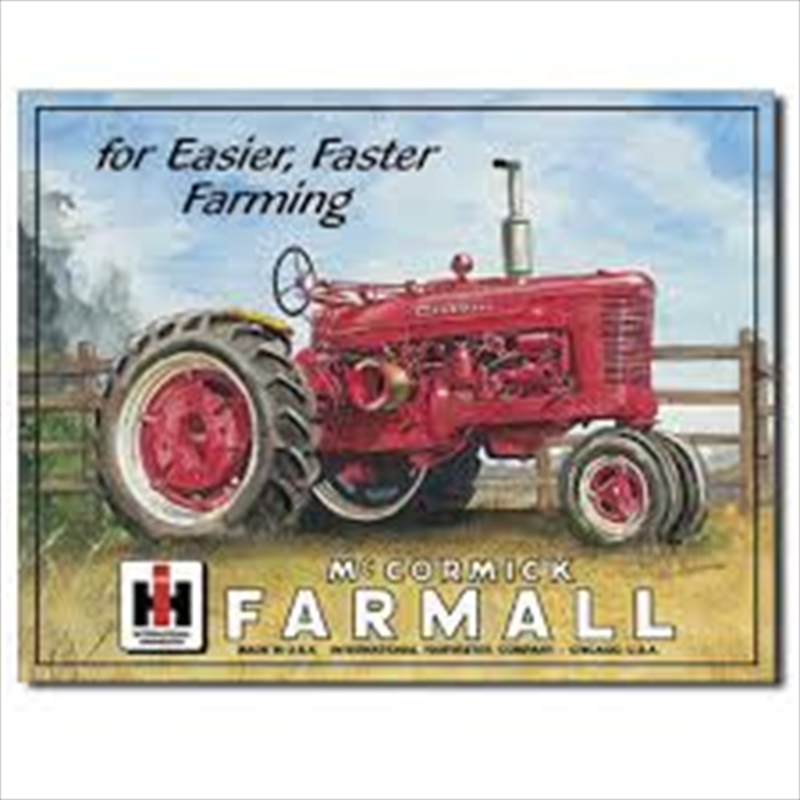Farmall - Model M Tractor Tin Sign/Product Detail/Posters & Prints