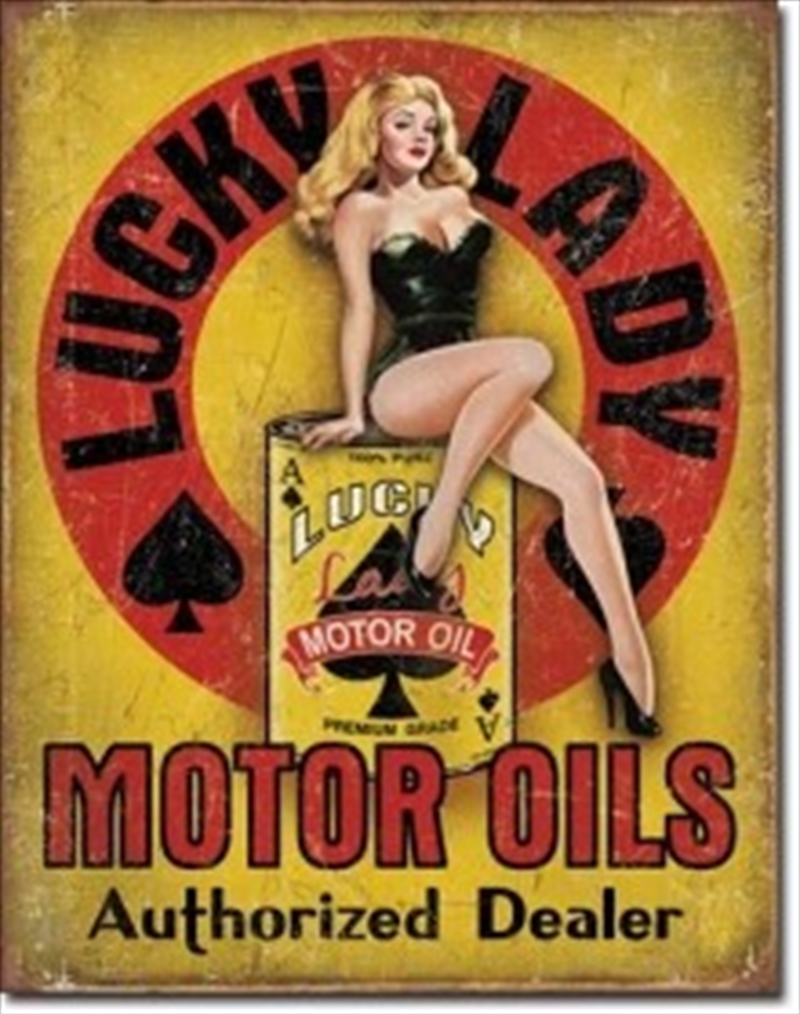Lucky Lady Motor Oil/Product Detail/Posters & Prints