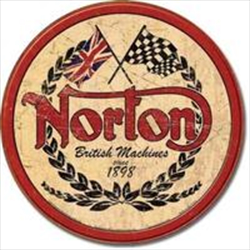 Norton Logo Round/Product Detail/Posters & Prints