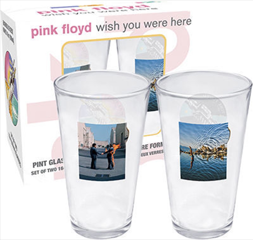 Pink Floyd Pint Glasses/Product Detail/Flasks & Shot Glasses