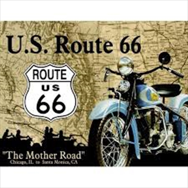 Route 66 Mother Road Tin Sign/Product Detail/Posters & Prints