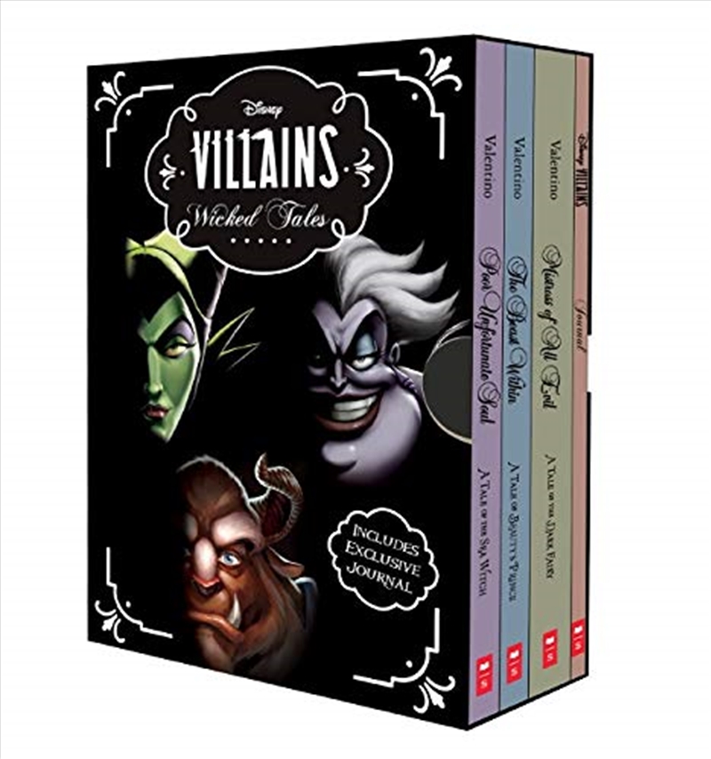 Disney: Villains Wicked Tales Boxed Set (books 1-3 And Journal)/Product Detail/Childrens Fiction Books