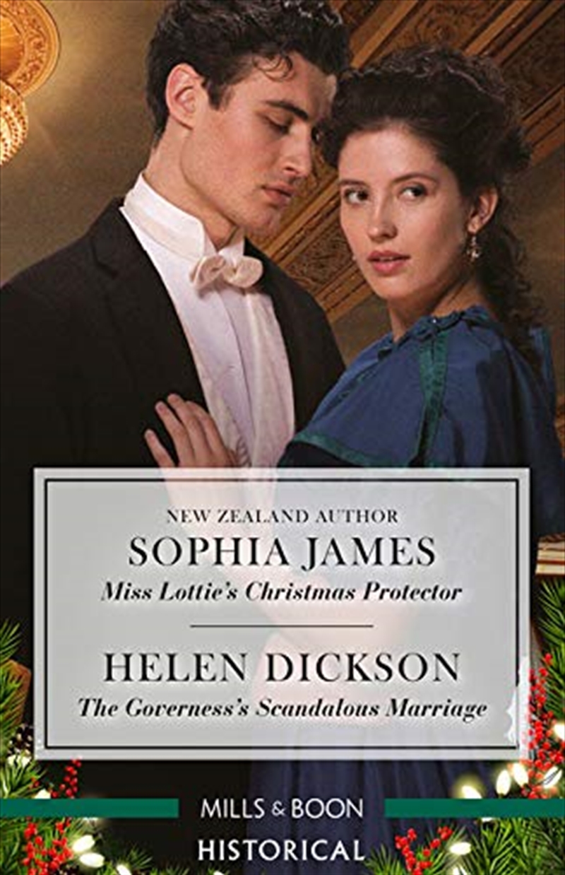 Historical Duo/miss Lottie's Christmas Protector/the Governess's Scandalous Marriage/Product Detail/Romance