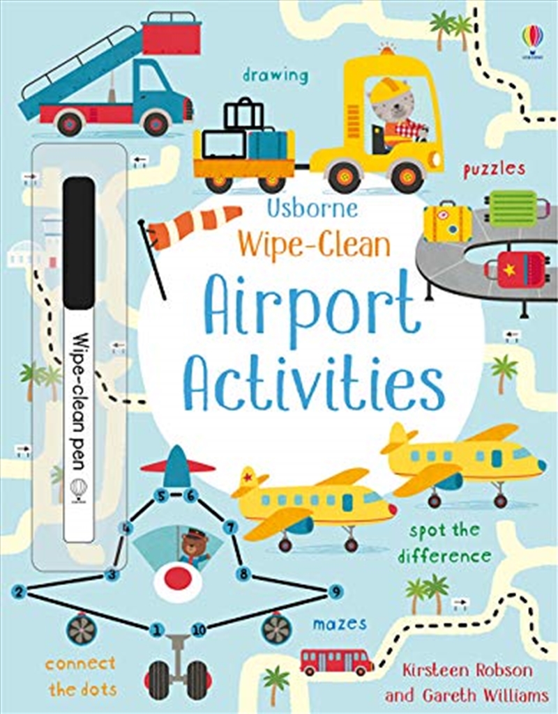 Wipe-Clean Airport Activities/Product Detail/Kids Colouring