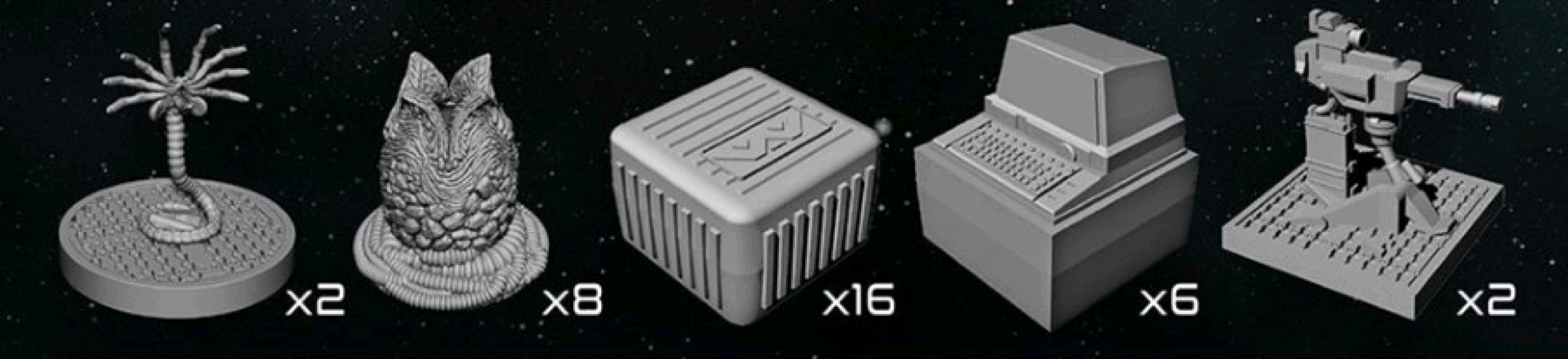 Aliens - 3D Gaming Set/Product Detail/Board Games