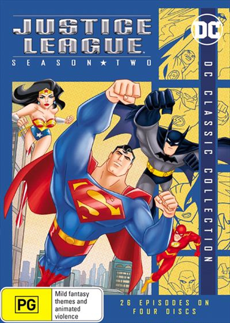 Buy Justice League Season 2 On Dvd Sanity