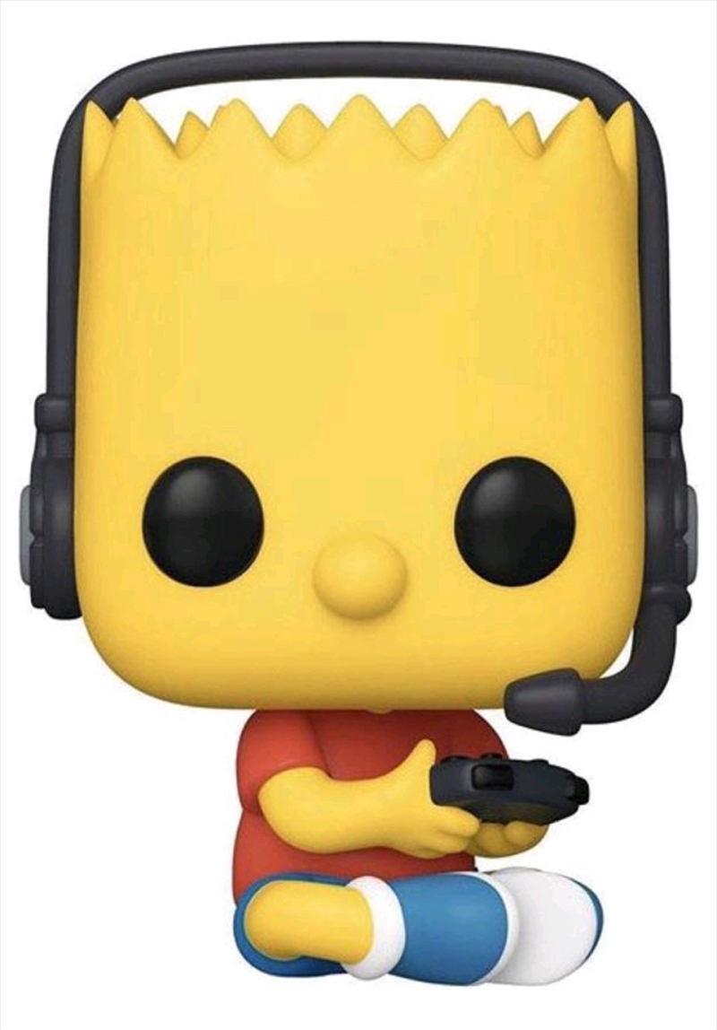 The Simpsons - Gamer Bart US Exclusive Pop! Vinyl [RS]/Product Detail/TV