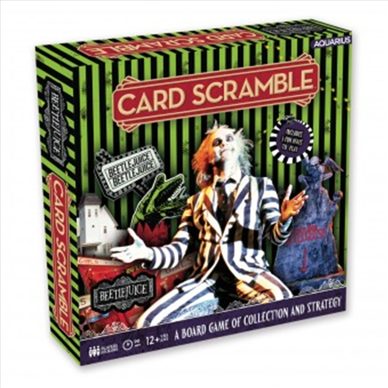 Beetlejuice Card Scramble | Merchandise