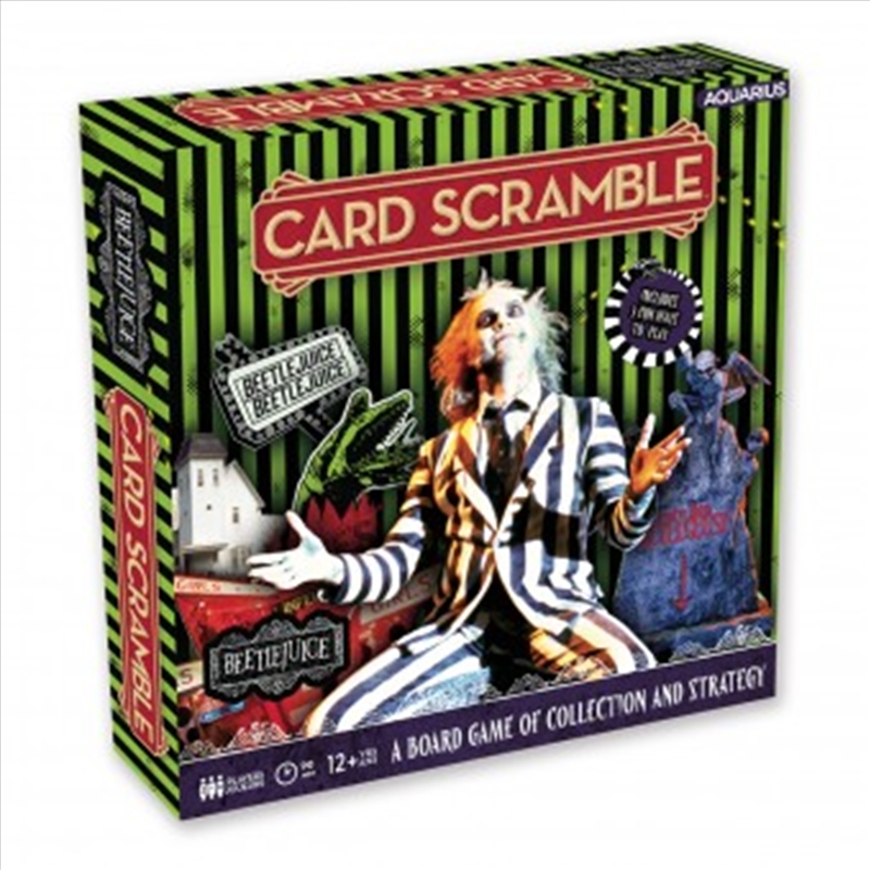 Beetlejuice Card Scramble/Product Detail/Card Games