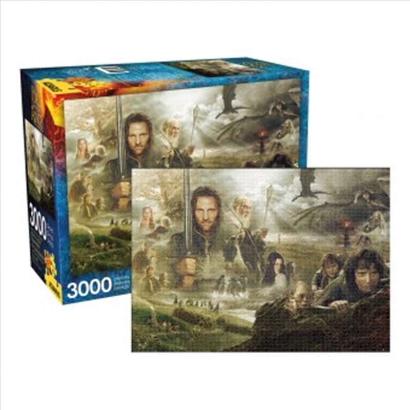 Lord Of The Rings Saga - 3000 Piece Puzzle/Product Detail/Film and TV