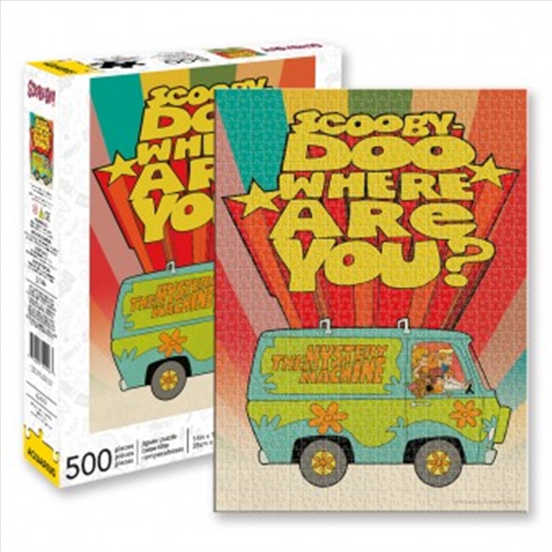 Where Are You - Scooby Doo 500 Piece Puzzle | Merchandise