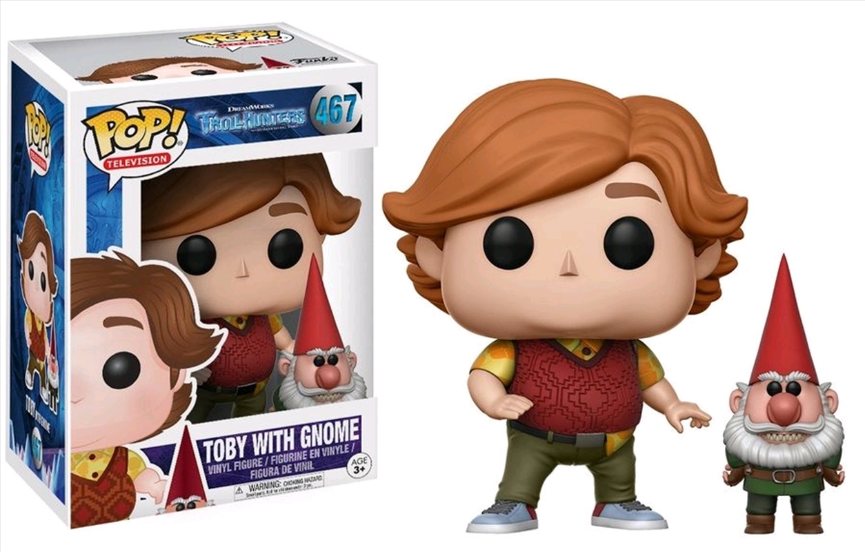 Trollhunters - Toby with Gnome Pop! Vinyl/Product Detail/TV