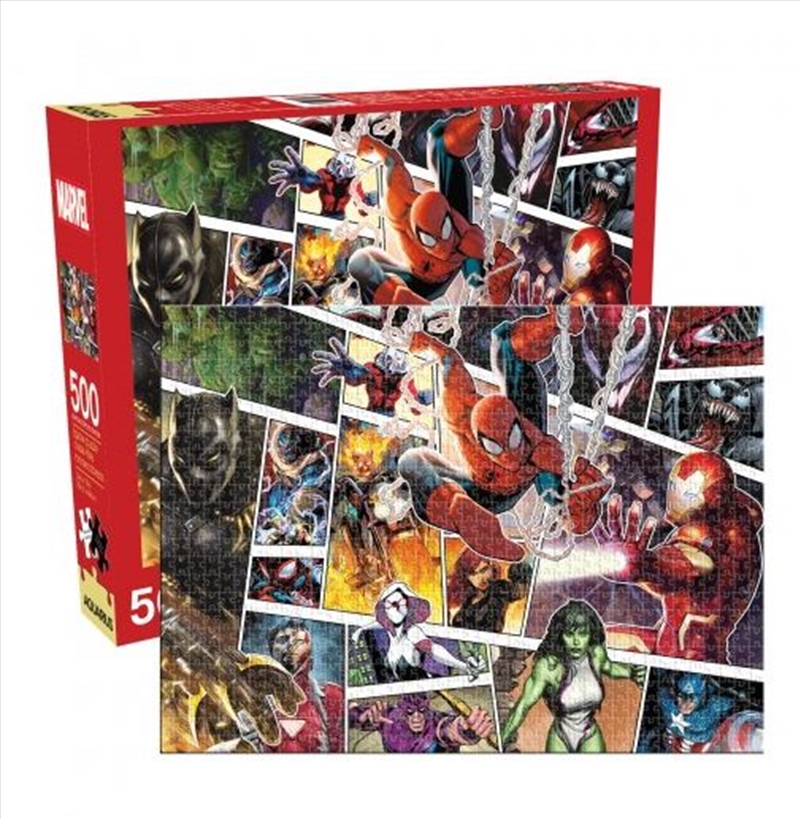 Marvel Panels 500 Piece Puzzle/Product Detail/Film and TV