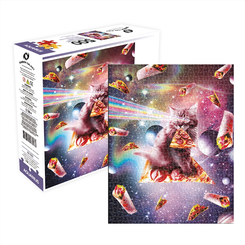 Cat Pizza 500 Piece Puzzle/Product Detail/Nature and Animals