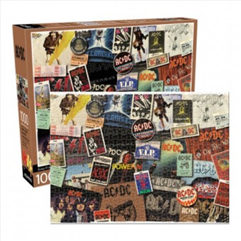 AC/DC Albums 1000 Piece Puzzle/Product Detail/Music