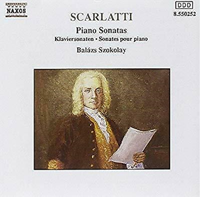 Buy Scarlatti Piano Sonatas Online | Sanity