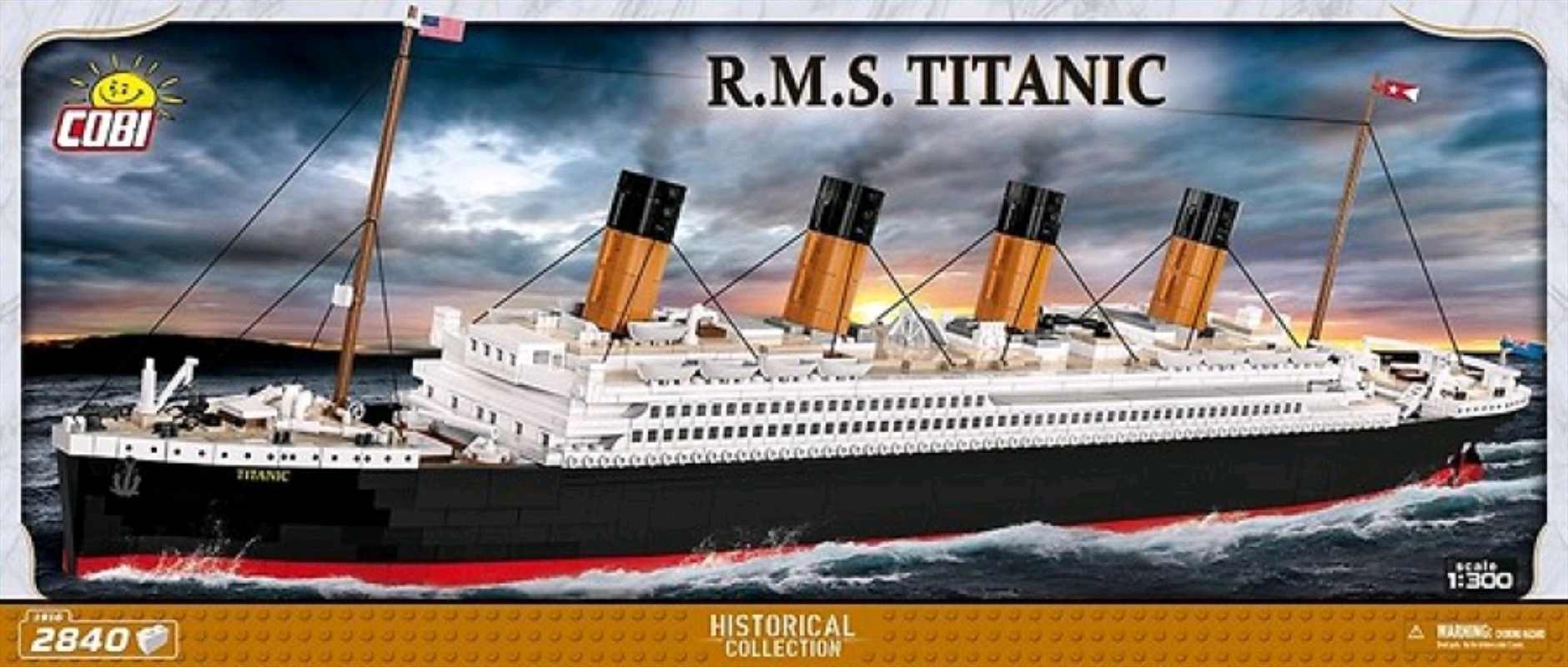 Titanic - R.M.S. Titanic 1:300 scale 2840 piece Construction Set/Product Detail/Building Sets & Blocks