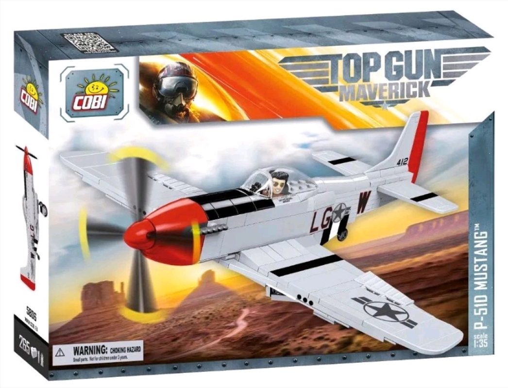 Top Gun - Mustang P-51D 1:35 scale 265 pieces Construction Set/Product Detail/Building Sets & Blocks