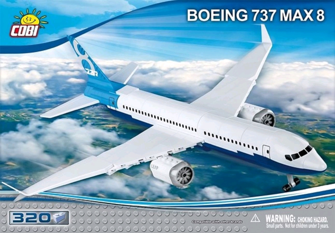 Boeing - 737 8 Max 320 piece Construction Set/Product Detail/Building Sets & Blocks