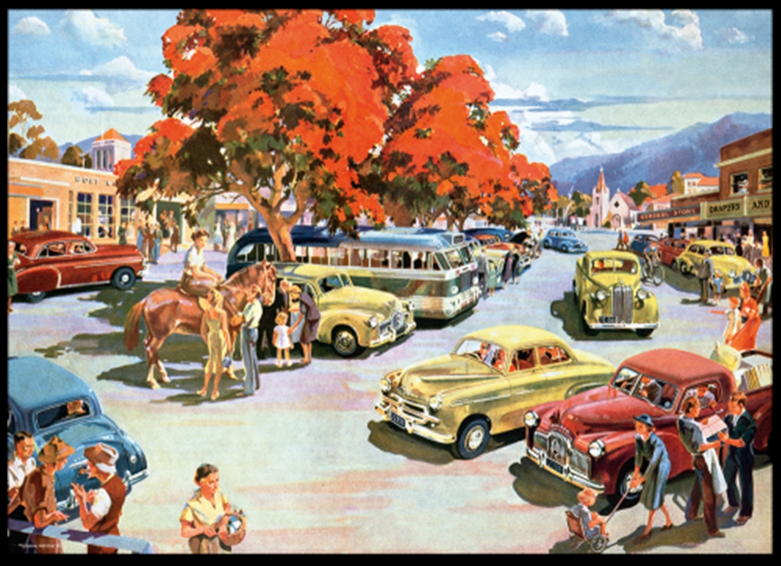 Holden Heritage Main Street 1000 Piece Jigsaw Puzzle/Product Detail/Auto and Sport