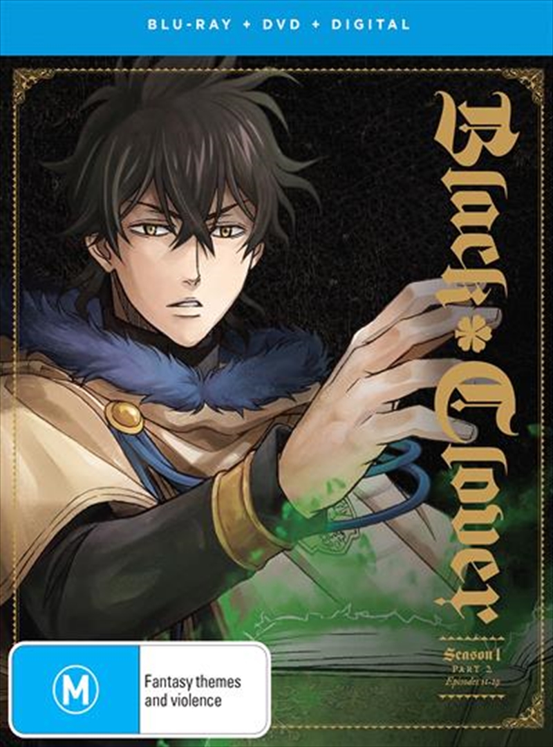 Black Clover - Season 1 - Part 2  Blu-ray + DVD/Product Detail/Anime