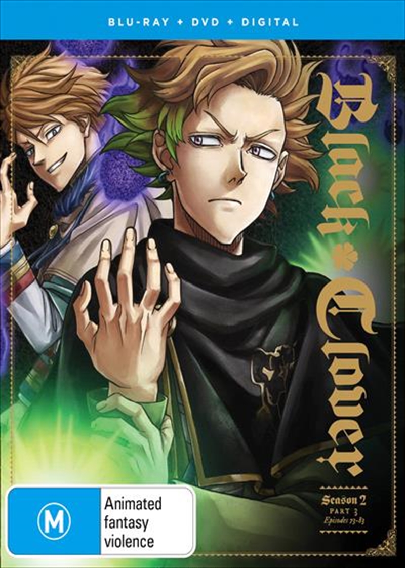 Black Clover - Season 2 - Part 3  Blu-ray + DVD/Product Detail/Anime