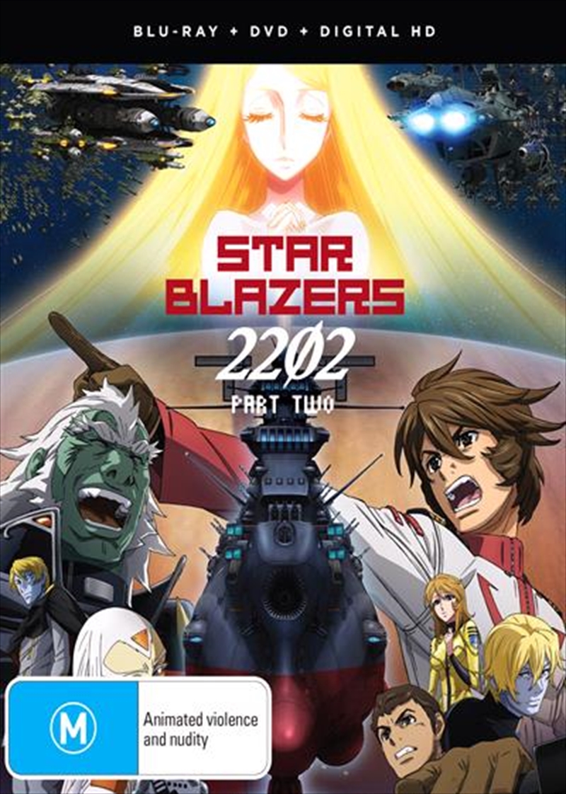 Star Blazers - Space Battleship Yamato 2202 - Part 2 - Eps 14-26  Blu-ray + DVD/Product Detail/Anime