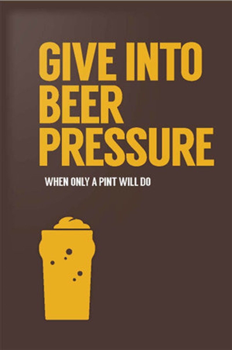 Give Into Beer Pressure/Product Detail/Reading