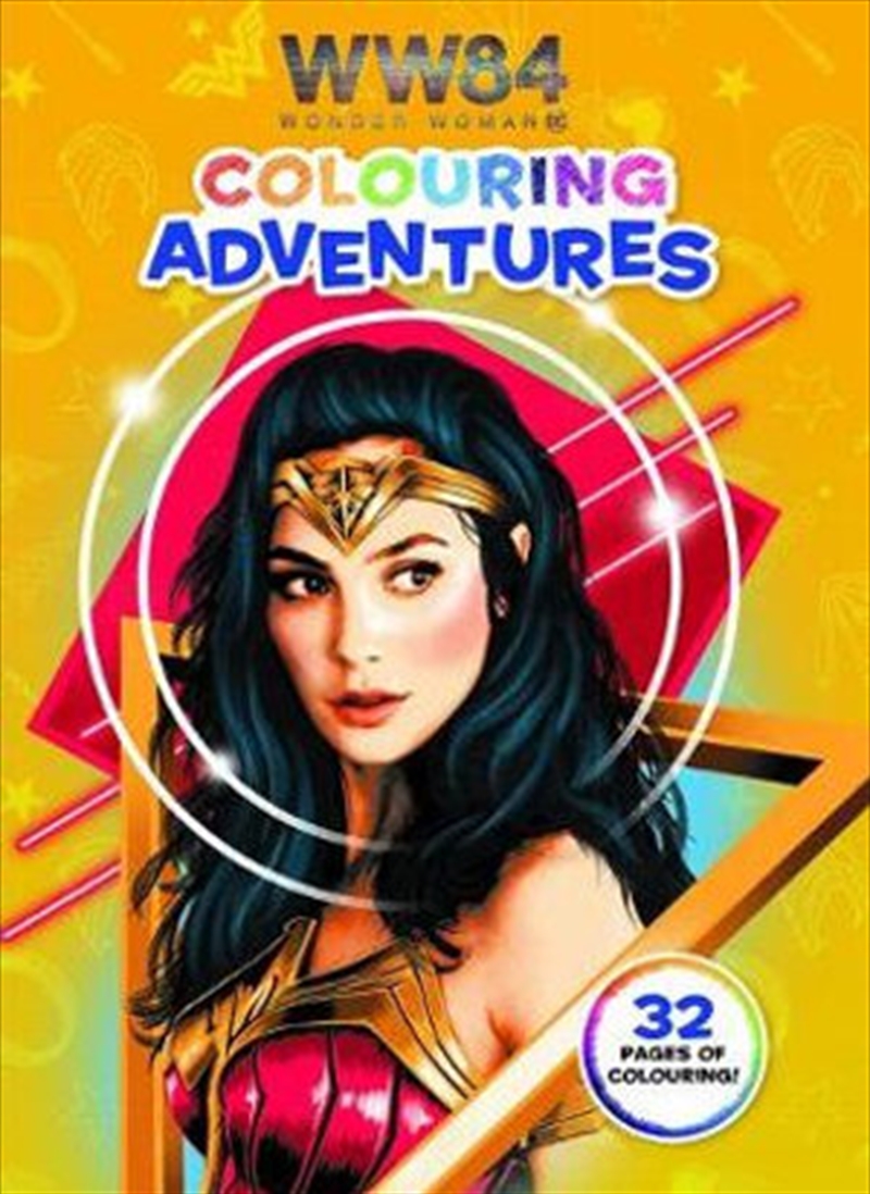 Wonder Woman 1984: Colouring Adventures (DC Comics) | Paperback Book