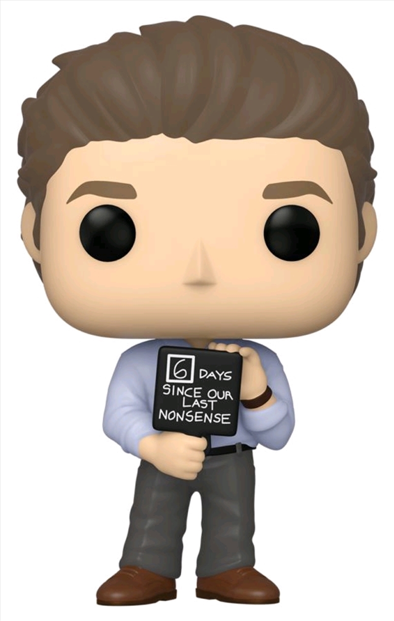 The Office - Jim with Nonsense Sign Pop! Vinyl/Product Detail/TV