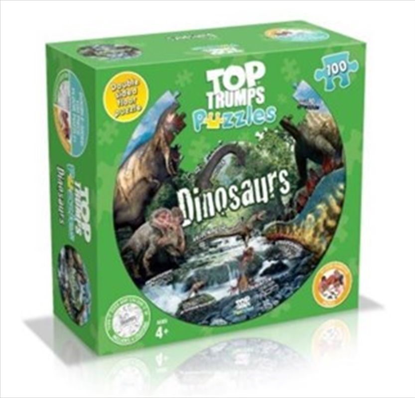 Dinosaurs Puzzle - Top Trumps 100 Piece Puzzle/Product Detail/Card Games