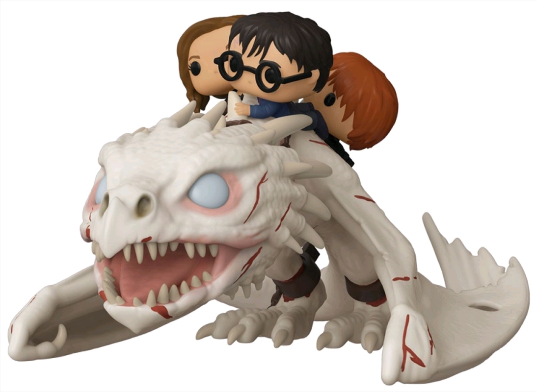 Harry Potter - Gringott's Dragon with Harry, Ron & Hermione Pop! Ride/Product Detail/Movies