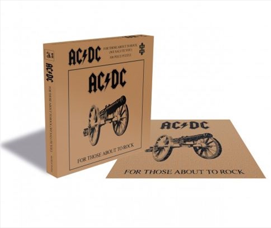 AC/DC – For Those About To Rock 500 Piece Puzzle/Product Detail/Music